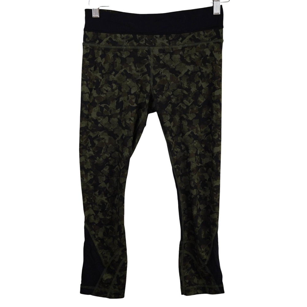 Lululemon Speed Tight III All‎ Full-On Luxtreme Sz 4 Yoga Pilates Athletic